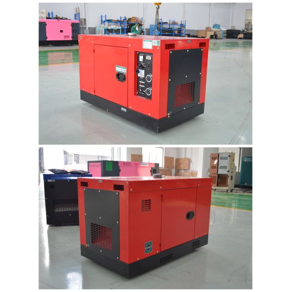 7kw Small Portable Electric Generator , ISO CE Diesel Emergency Generator