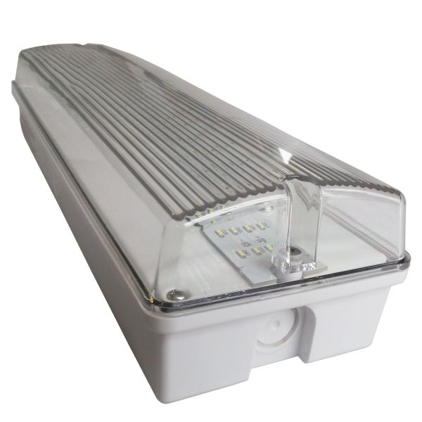 Wall Surface Mounted LED Rechargeable Emergency Light 60pcs SMD 3014 EL060AM