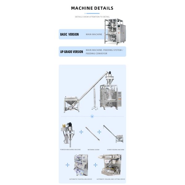 Automatic potato chip multiple packing machine puffed snack food weighting vertical packing snack machine