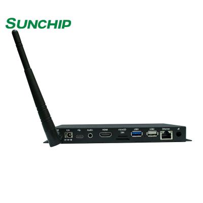 Caixa apto para a utilização de USB HD Media Player para o Signage e o quiosque de Digitas