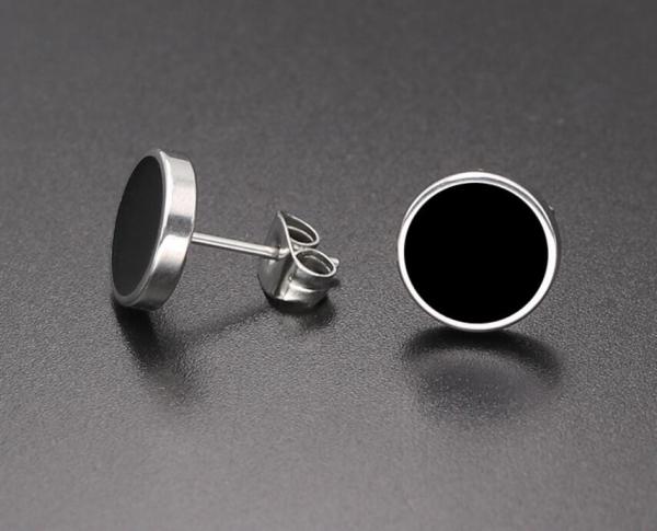 Hot Selling 6mm Small Stud Earrings Jewelry Stainless Steel Silver Earring Women/Men Girls Piercing Jewelry