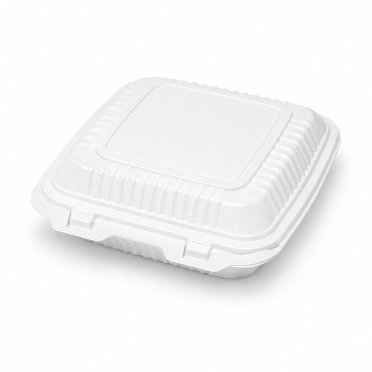 SC-81 Large Square PP Clamshell Takeout Containers for Full Meal Packaging