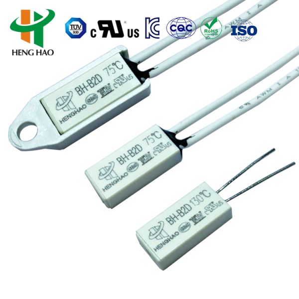 Metal Case Motor Thermal Overload Protection Fuse Electrical Equipment Usage 9700K thermostat