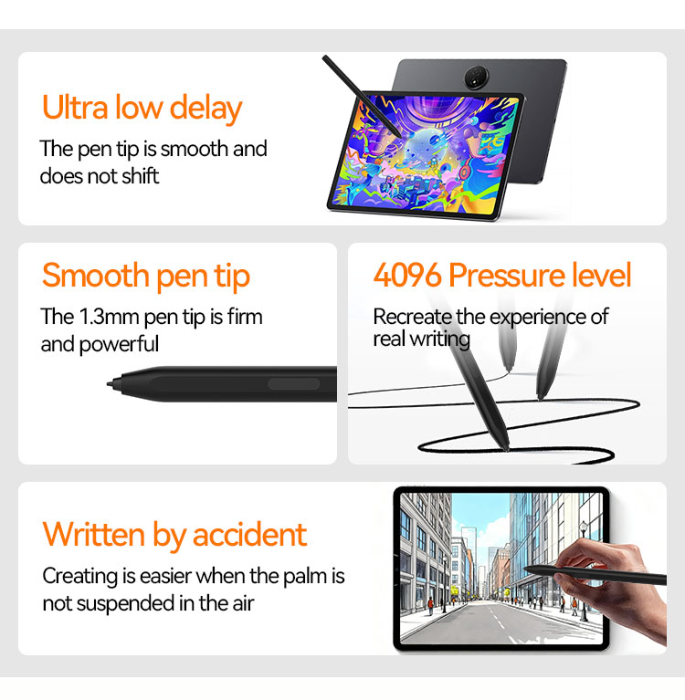 NEW Replaceable Nib Stylus Touch Pen 4096 Pressure Level Touch Stylus for Samsung Tablet S Pen