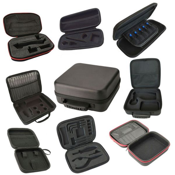 Nylon Colorful Travel 600D 1680D Custom EVA Case With Zipper