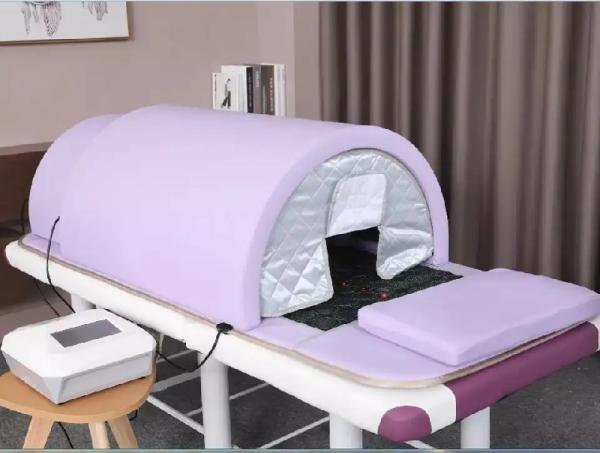 Portable Far Infrared Heated Sauna Dome for Slimming Temperature 25-90 Celsius Degree