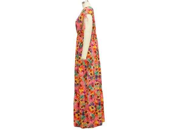 Plus Size Women'S Casual Dresses For Moms Cord & Tassel Length Breathable