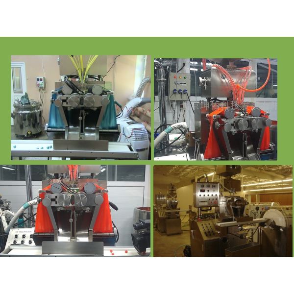 Оборудование Softgel/косметики переключателя PLC + HMI автоматическое фармацевти