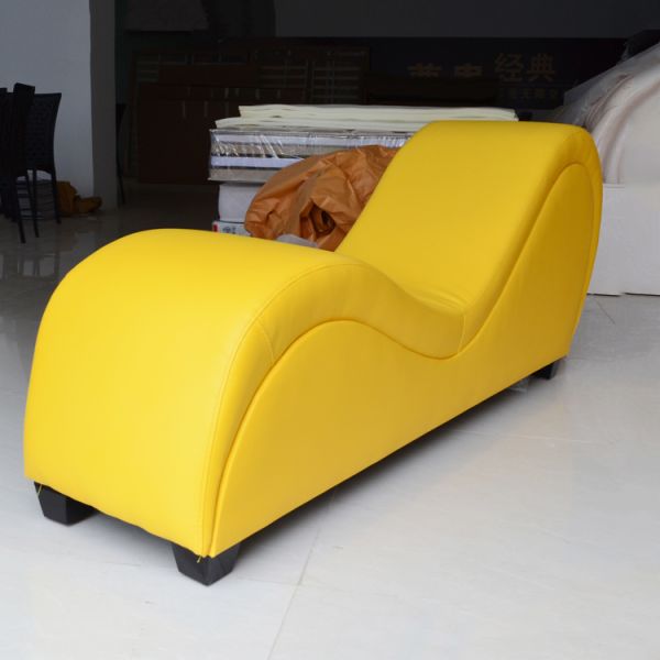 Стулья софы секса длины весны 165CM спальни желтые сильные