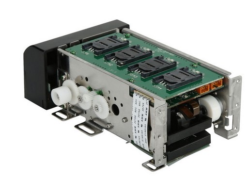 EMV Smart Motorized Card Reader / Kiosk Magnetic Card Reader DC 12V