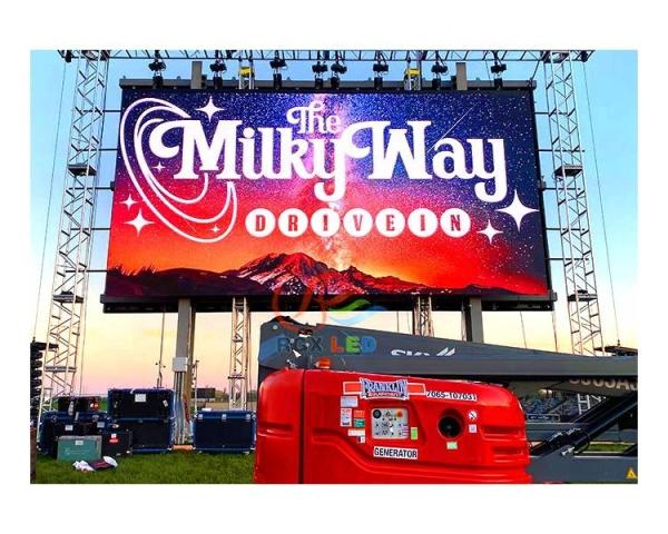 P3.91 P4.81 Led Poster Video Display Large Led Screens For Events SMD1921