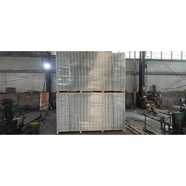 Powder Coated Welded Wire Mesh , Hot Dipped Galvanized Wire Fence Panels Black