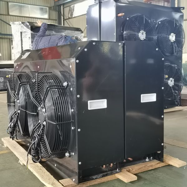Commercial Air Cooler Condenser 380V/220V Voltage for Industrial Blast Freezer
