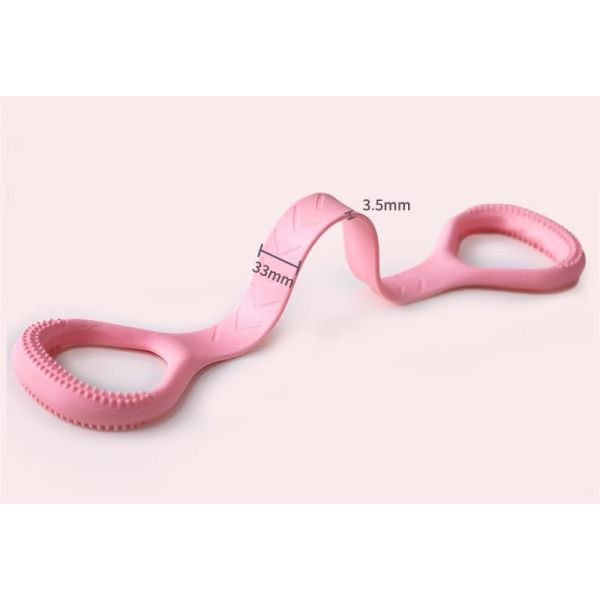 Figure 8 Fitness Resistance Band Arm Back Shoulder Exercise Elastic Rope Stretch Fitness Band For Physical Therapy Yoga