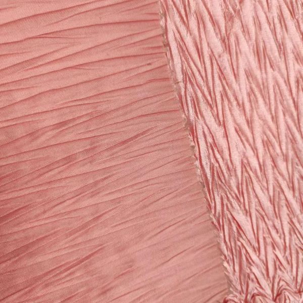 100% Polyester 75Dx100D Dyed Crinkle Satin Fabric 120g For Dress Garment