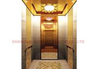 Elevador casero interior de lujo del motor Gearless SUS304 con las certificaciones del CE