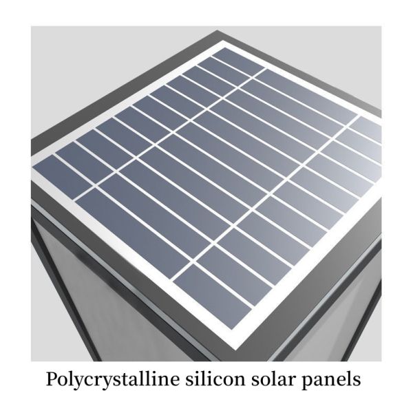 Свет сада нового солнечного столбца на открытом воздухе водоустойчивый соединенный со светом штендера стены ворот виллы сада электричества