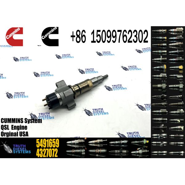 Инжектор дизельного топлива 4359204 5491659 4327072 4307414 Для экскаватора Cum-Mins QSL9.3 Двигатель ISCE