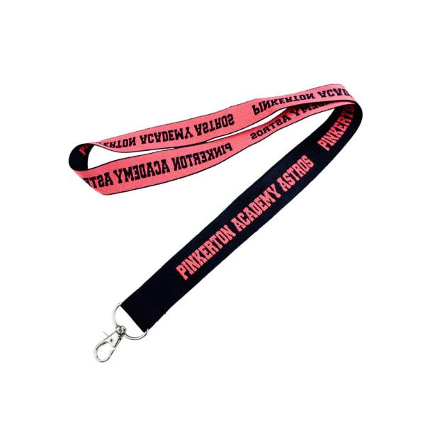 Custom Jacquard Phone Id Badge Neck Strap Lanyards Environmental Protection Material