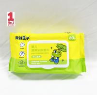 OEM Logo Hand Sanitizing Wet Wipes privé 50pcs sans alcool