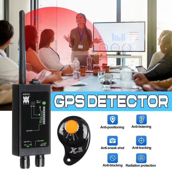 ABS Multifunction Wireless GPS GSM Radio Anti-Spy Detector RF Signal Auto Tracker Detector
