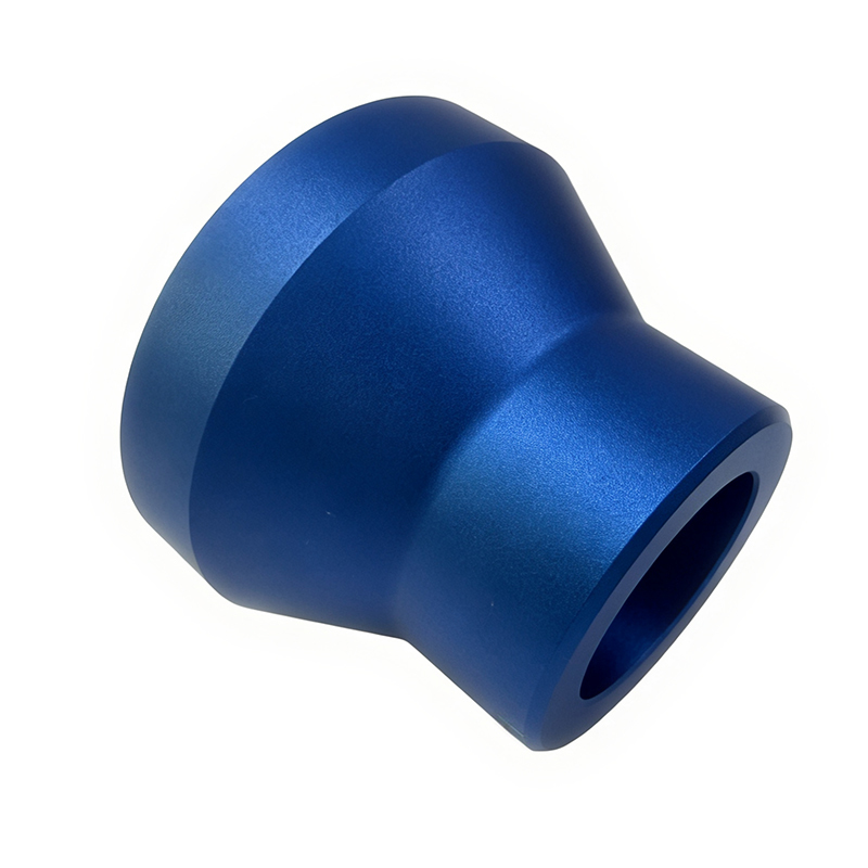 Custom Turned Parts CNC Turning Service Aluminum Bead Blasted Anodized | ChenRong