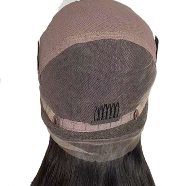 ALL COLORS Suitable Dying 250% Density HD Lace Human Hair Wigs for Black Women Hand Tied