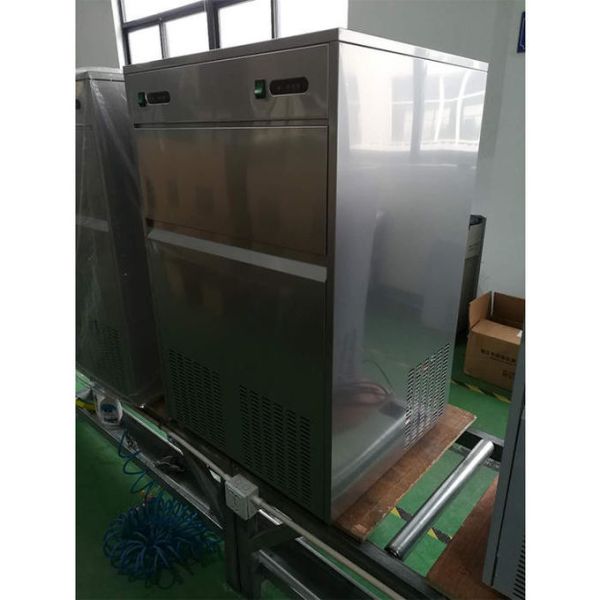 R134A 120kgs/24H Commercial Ice Maker Machine Hard Melt Bullet Ice Cube Maker