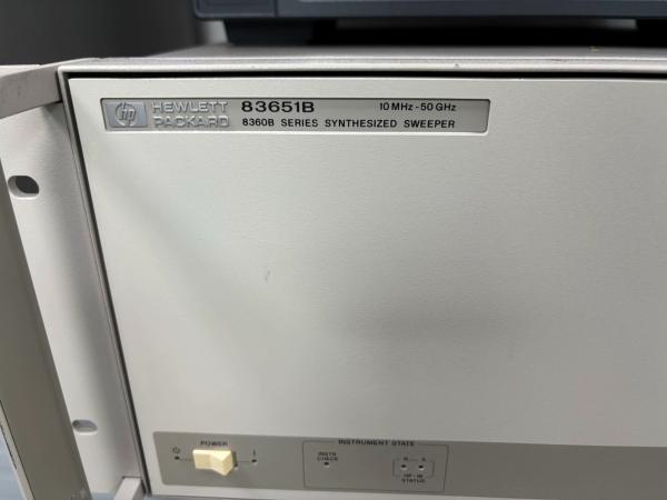 Agilent 83651B  RF Signal Generator 2 GHz – 50 GHz High Purity Synthesized Swept CW Generator