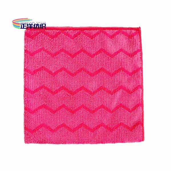 Reusable Cleaning Cloth 40x40cm 320gsm Weave Cloth Commercial Cleaning Rag