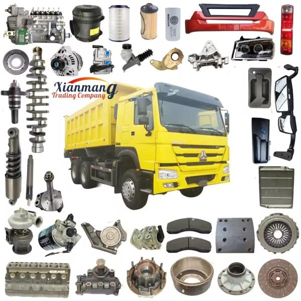 SINOTRUK HOWO A7 T7 T7H T5G Truck Spare Parts Include Clutch Master Cylinder Alternator Clutch Plate