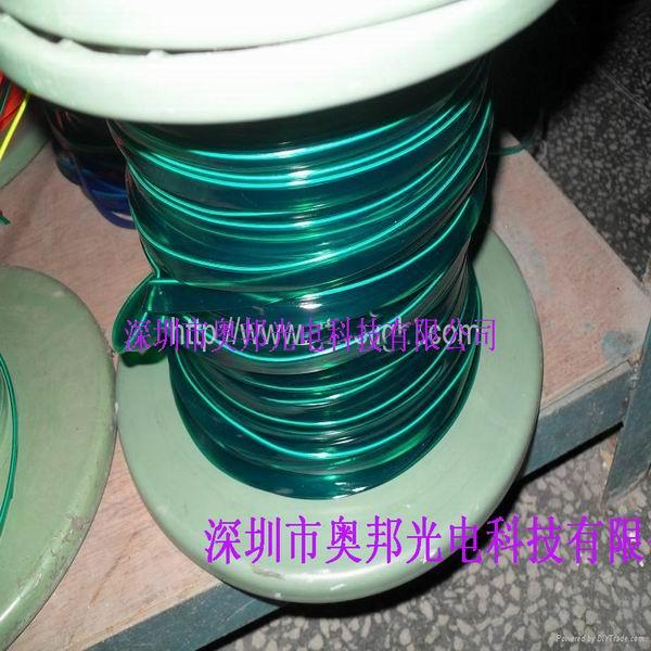 hot-selling high bright single welt el wire/ single core el wire/ el cloth wire