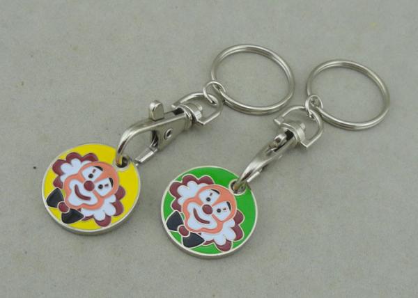 Popular Die Casting Personalized Trolley Coin With Soft Enamel