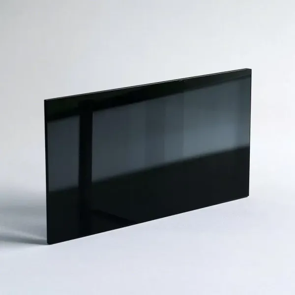 Colorful Gradient Tempered Glass 6+6mm Curved Glass Railing Customized