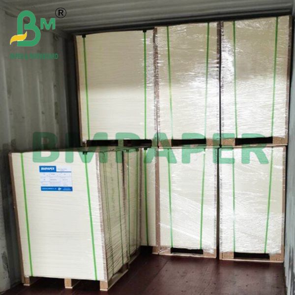 250 gm 300 gm Carton pliable en ivoire blanc Pour les boîtes de cosmétiques