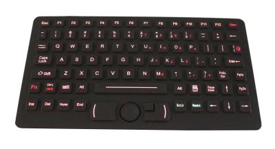 Teclado industrial do silicone do Desktop de USB