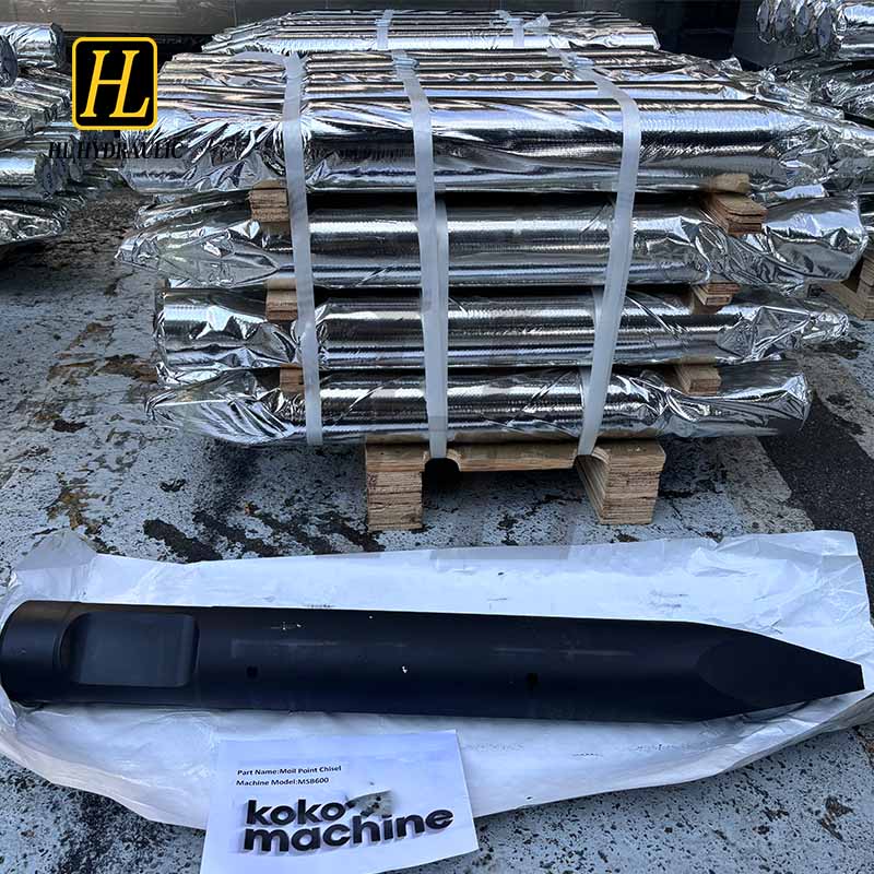 MSB600 Moil Point Chisel for Hydraulic Breaker Hammer Spare Parts
