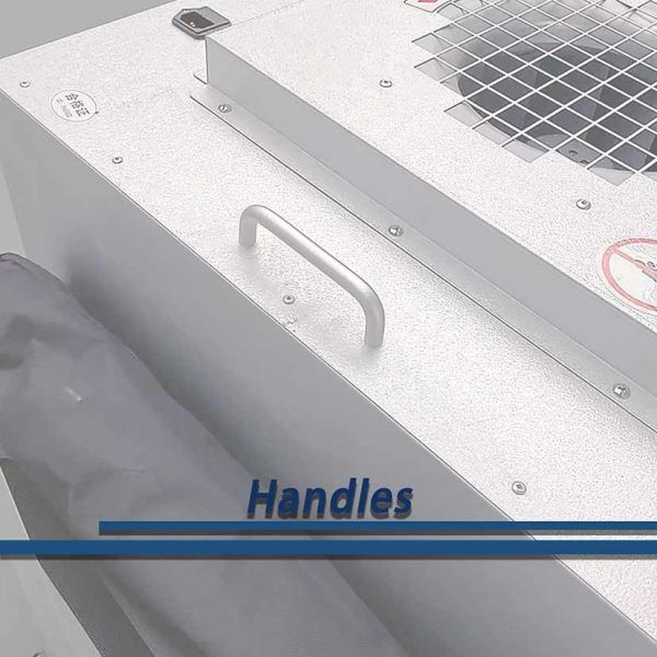 99.99% H13 H14 Fan Filter Module Unit FFU Hepa Customized Size Dust Removing