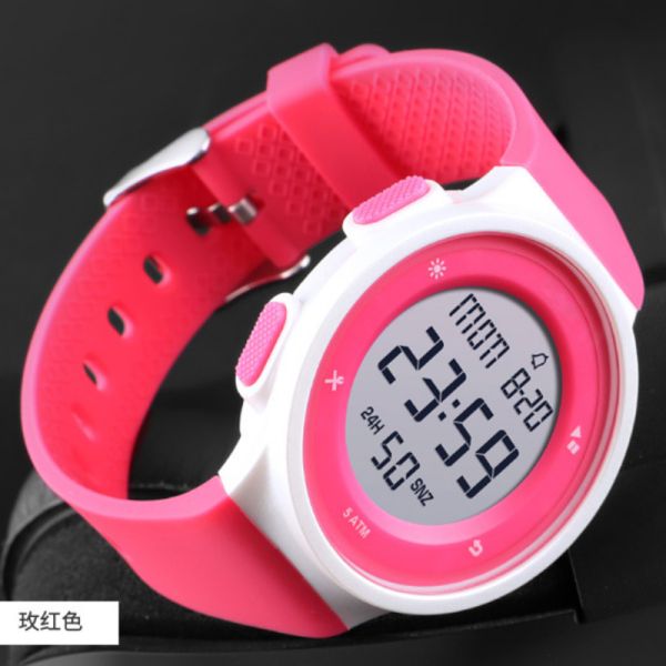 Sports Silicone Multi - Function Ultra-Thin Couple Watch Fashion Couple Watch