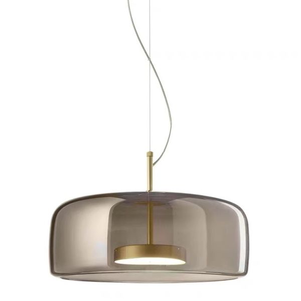 Bedside Brass Hotsale Led  Glass Pendant Lamp