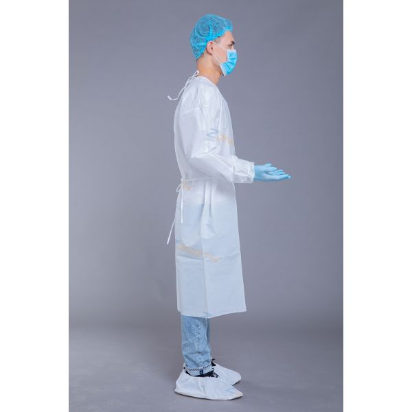 CE Unisex Full Size 45gsm Disposable Medical Uniform