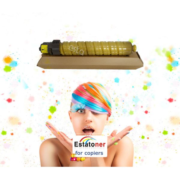 Желтый цвет патрона тонера цвета MP C4500 Ricoh Ricoh Aficio совместимый