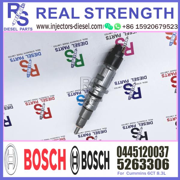 Machinery Diesel Engine Parts Common Rail Fuel Injector 5263306 3965750 4940171 0445120037 For Cummins 6CT 8.3L