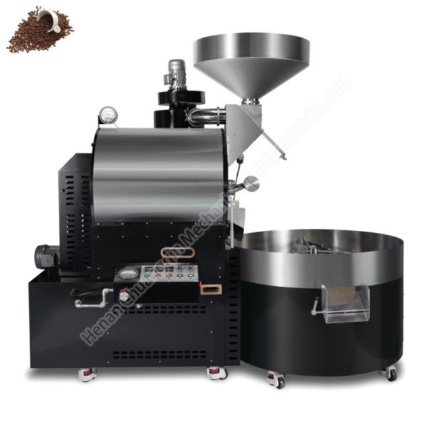 ODM Commercial Turkish Coffee Roaster Cocoa Bean Roasting Equipment 304SS