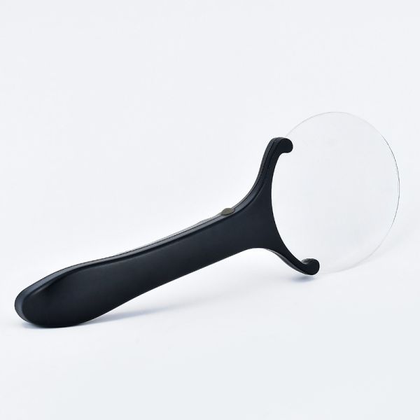 High Quality Wholesale 2.5X 5X  Illuminated Magnifier, Handheld Desktop square Magnifying Glass with Led Light for Reading