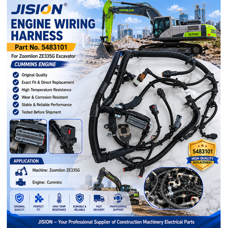 ZOOMLIAN ZE335G  ENGINE WIRING 5483101 L9 CM2350 L120C L9 CM2350 L129C WIRING HARNESS/WIRE HARNESS 