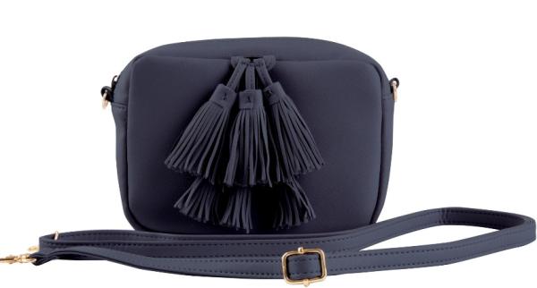 adorable Tassel Crossbody Crosshatch Tassel Crossbody Removable tassel crossbody phone bag
