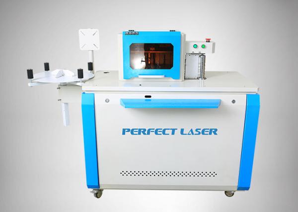 Aluminium Tapes Advertisement Channel Letter Bending Machine 0.6Mpa Pressure
