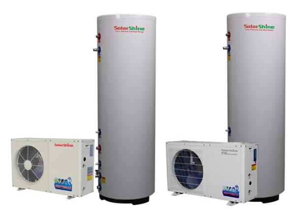 Safety Most Efficient Heat Pump Water Heater Galvanized Sheet Housing Material