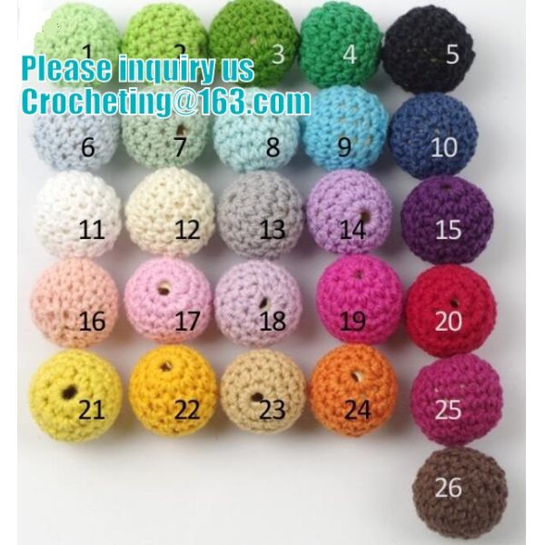 Baby sling necklace, baby bracelet, crochet bracelet, teething bracelet, crochet long funky beaded necklace